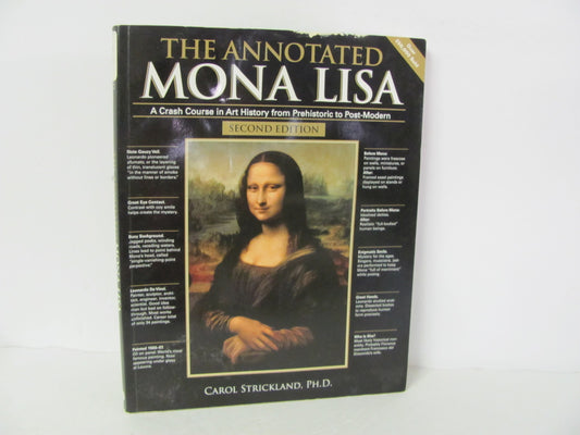 The Annotated Mona Lisa Andrews McMeel Pre-Owned Strickland Art Books