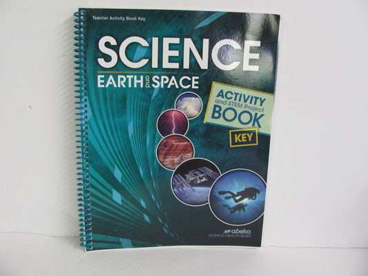 Earth and Space Abeka Activity Key Pre-Owned 8th Grade Science Textbooks